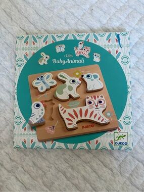 DJeco Baby Animali Wooden Animal Puzzle
